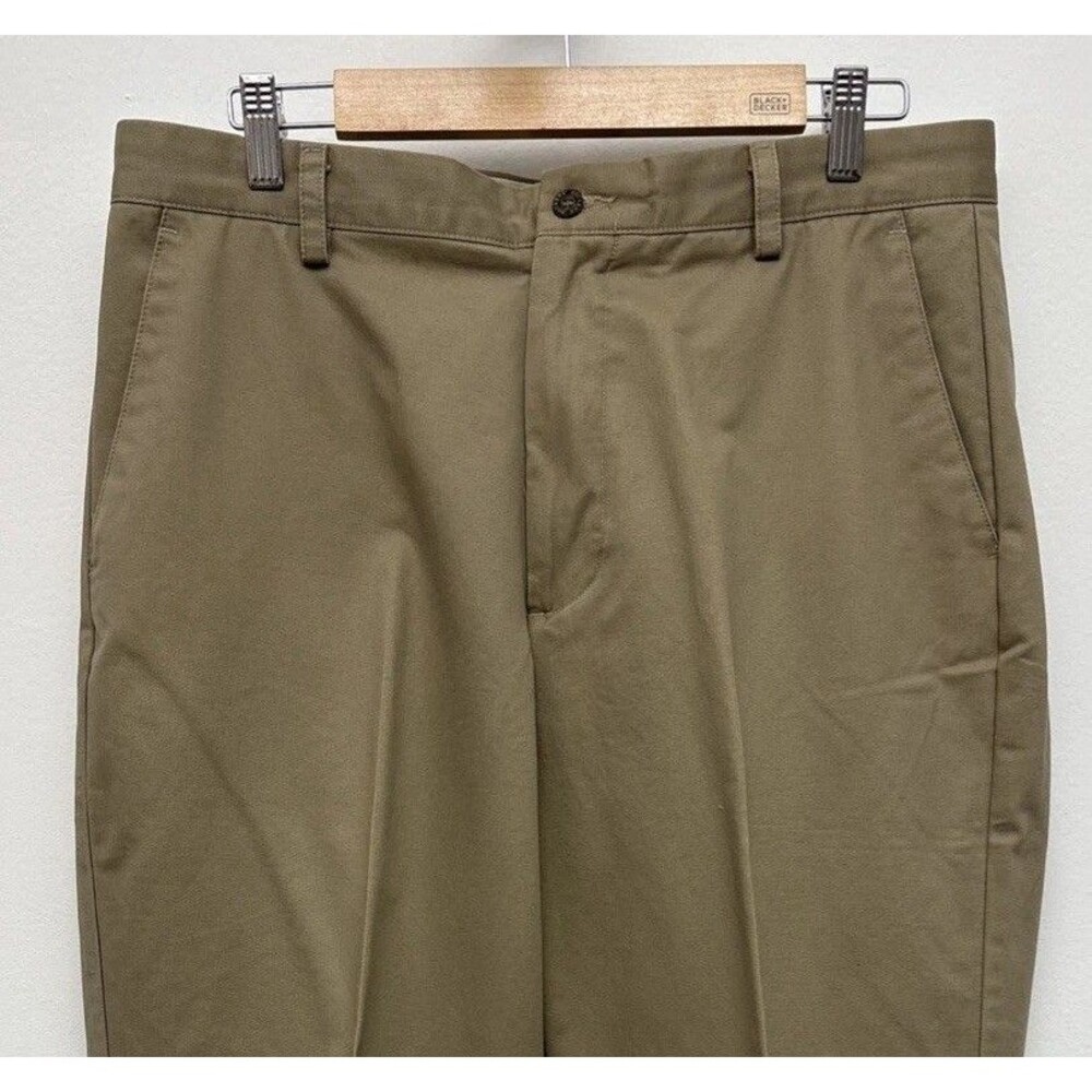 DOCKERS Pants Mens 34”x28.5”D3 Signature Khaki Beige Flat Front Classic Fit NWOT